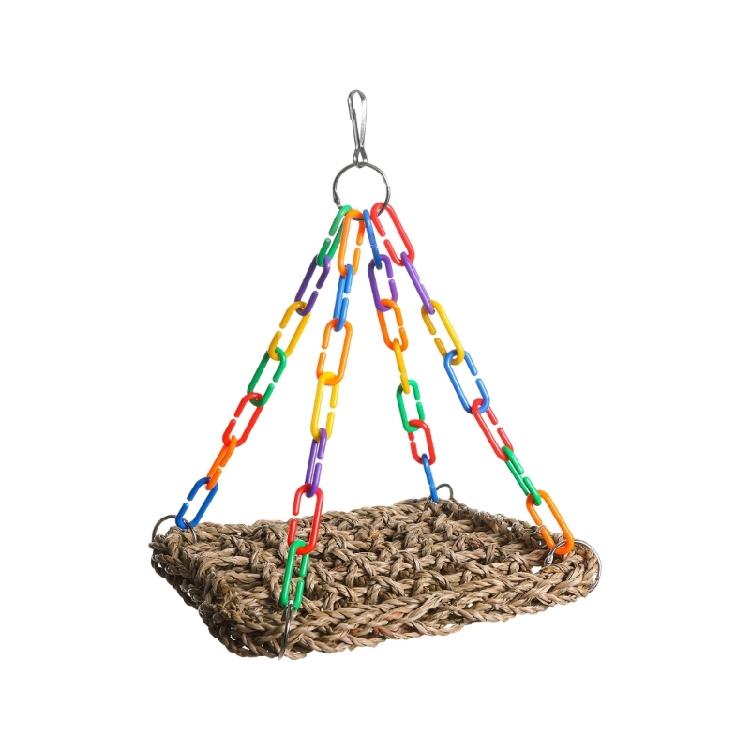 Versatiles Grass Bird Hammock Bird Perches Stand Chewing Toy Bird Swing Meshes for Indoor and Outdoor Cage Use S
Versatiles Grass Bird Hammock Bird Perches Stand Chewing Toy Bird Swing Meshes for Indoor and Outdoor Cage Use S