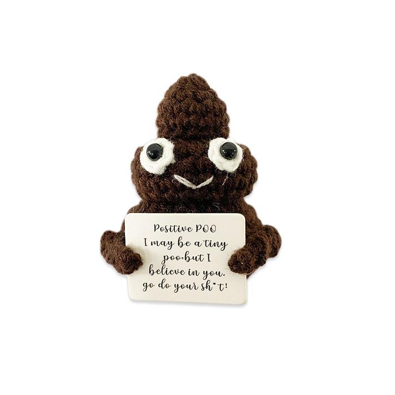 Миниатюрная забавная позитивная картофелина, 3-дюймовая вязаная шерстяная кукла с позитивной открыткой для подарков и украшений для вечеринок
Миниатюрная забавная позитивная картофелина, 3-дюймовая вязаная шерстяная кукла с позитивной открыткой для подарков и украшений для вечеринок