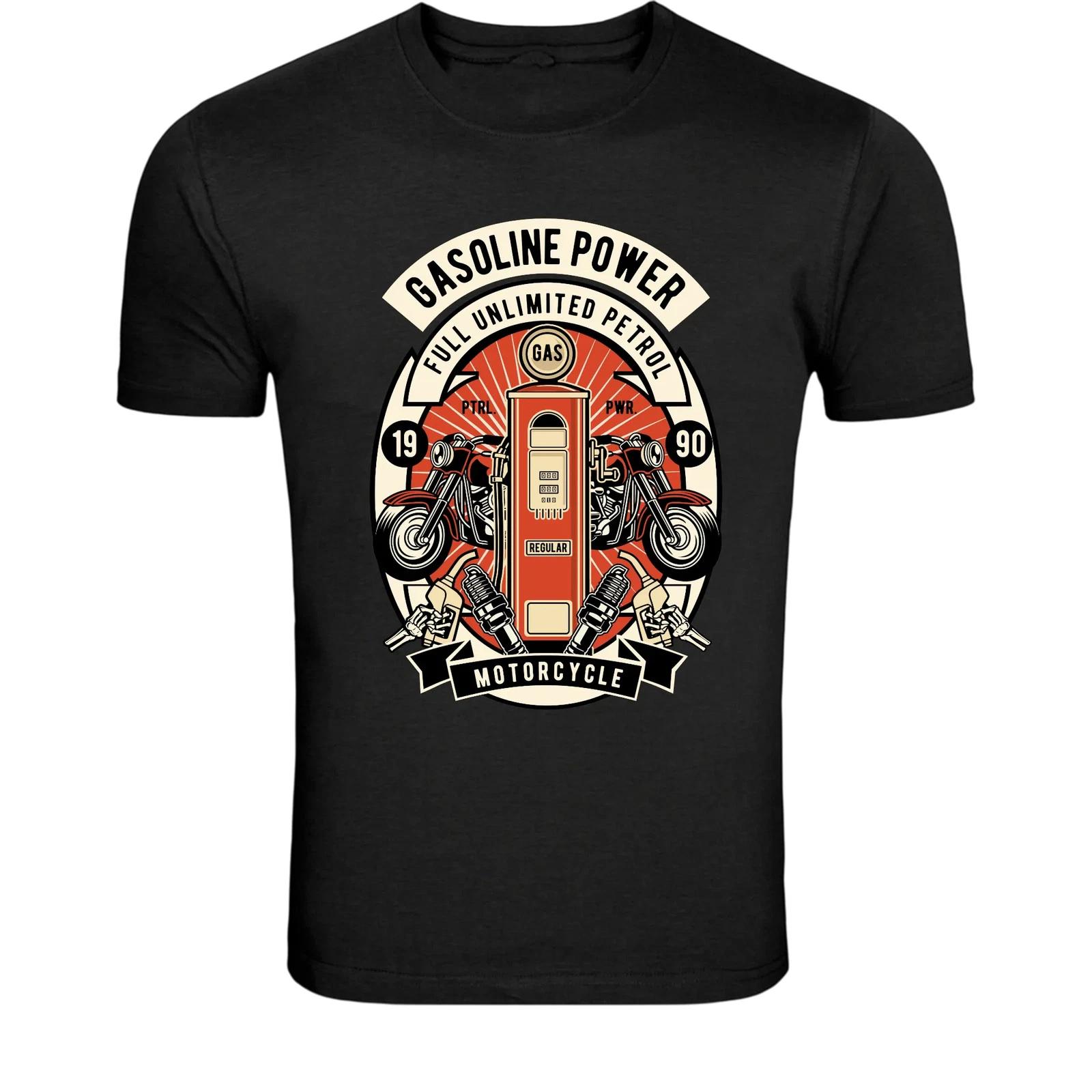 Gasoline Power Motorcycle Vintage Pump T-Shirt - Retro Gas 3XL
Gasoline Power Motorcycle Vintage Pump T-Shirt - Retro Gas 3XL