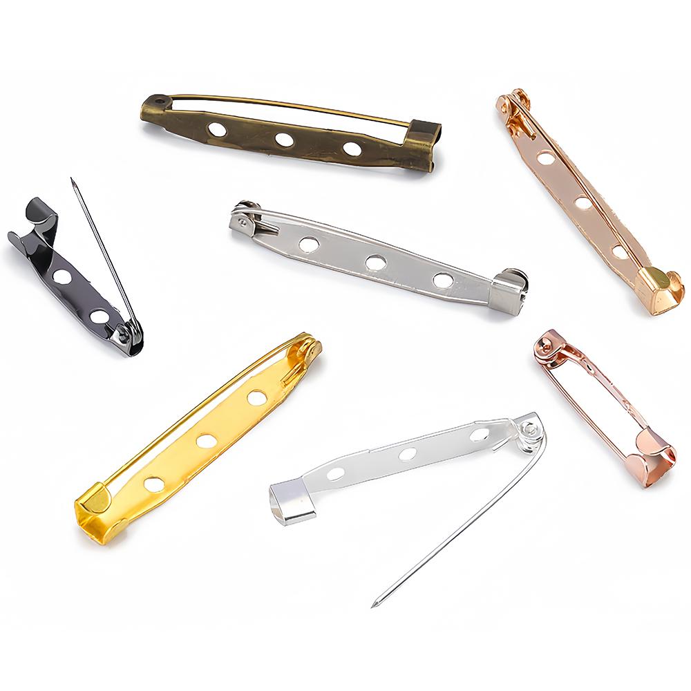 30/50pcs Brooch Clip Base Pins 15/20/25/30/35/40mm Metal Safety Pins Brooch Settings Blank Base for DIY Jewelry Making Supplies 15mm x 30pcs різнокольоровий
30/50pcs Brooch Clip Base Pins 15/20/25/30/35/40mm Metal Safety Pins Brooch Settings Blank Base for DIY Jewelry Making Supplies 15mm x 30pcs різнокольоровий
