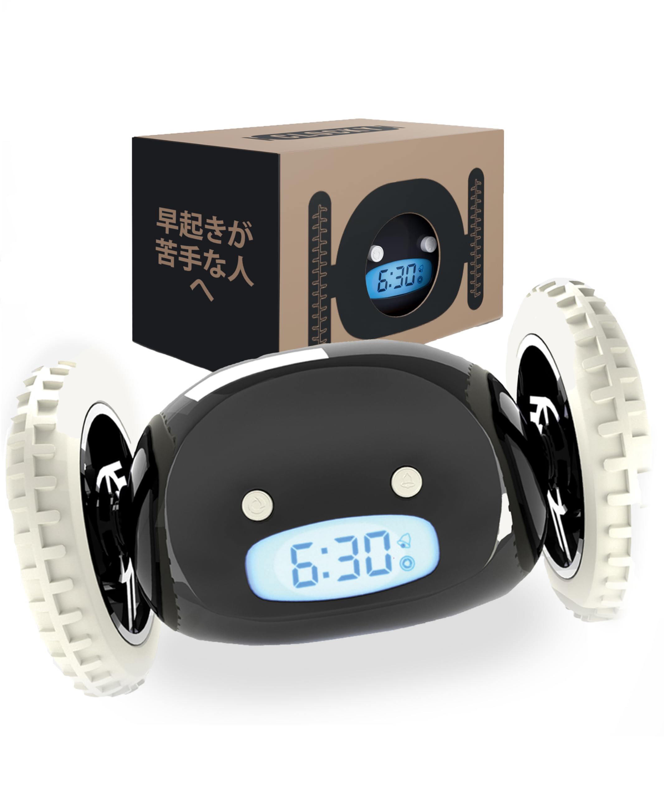 CLOCKY Extremely Loud Alarm Runaway Alarm Digital Alarm Clock for with for People Who Have Trouble Waking Alarm Vibrating Alarm Wrist Alarm Loud Alarm чорний
CLOCKY Extremely Loud Alarm Runaway Alarm Digital Alarm Clock for with for People Who Have Trouble Waking Alarm Vibrating Alarm Wrist Alarm Loud Alarm чорний