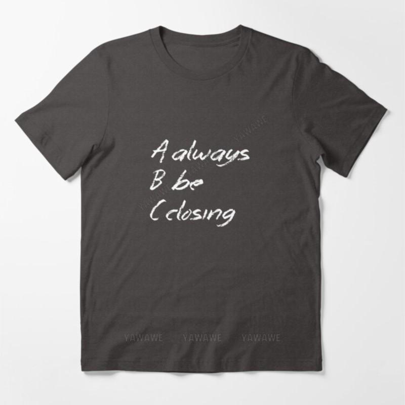 Adult tee tops teenager teeshirt Always Be Closing Chalkboard Essential T Shirt brand casual short sleeve for summer tshirt S
Adult tee tops teenager teeshirt Always Be Closing Chalkboard Essential T Shirt brand casual short sleeve for summer tshirt S