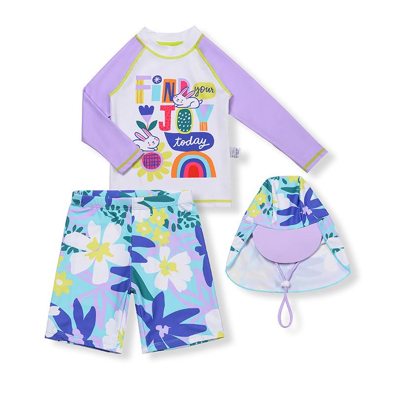 Kids Cartoon Split Swimsuit: Purple Long-Sleeve, Quick-Dry, UV-Protective for Boys & Girls Size 150 (Height 140cm, Weight up to 32kg)
Kids Cartoon Split Swimsuit: Purple Long-Sleeve, Quick-Dry, UV-Protective for Boys & Girls Size 150 (Height 140cm, Weight up to 32kg)