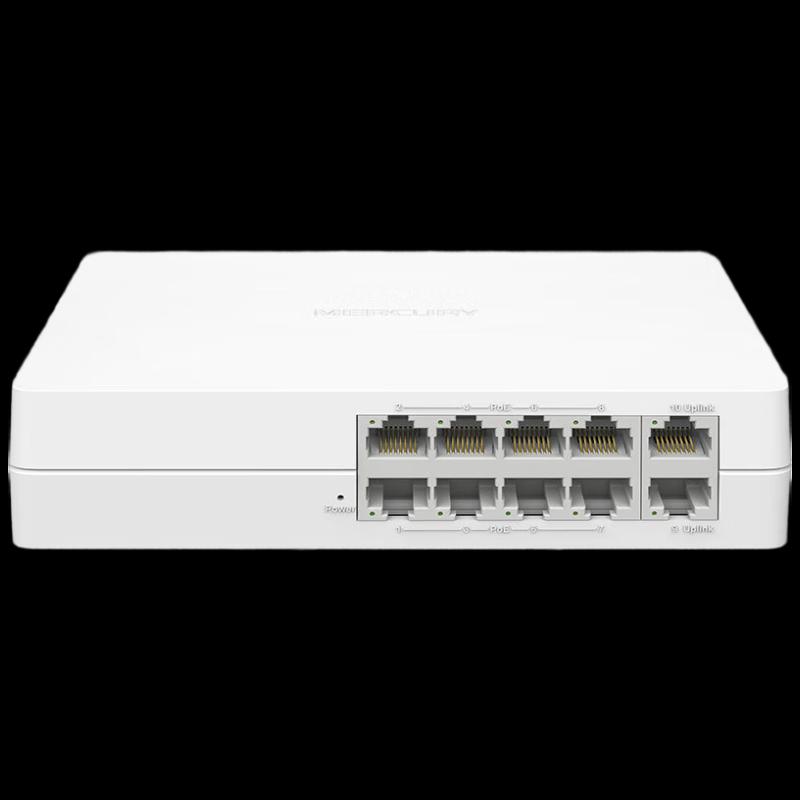 Mercury MSL10CP-M 10-Port Unmanaged Gigabit Uplink PoE Ethernet Switch
Mercury MSL10CP-M 10-Port Unmanaged Gigabit Uplink PoE Ethernet Switch