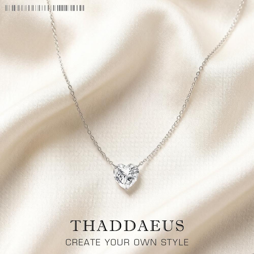 Collier en argent Sterling 925 avec pierre blanche en forme de cœur, bijoux fins, cadeau romantique pour femmes et hommes, nouvelle collection été 45cm
Collier en argent Sterling 925 avec pierre blanche en forme de cœur, bijoux fins, cadeau romantique pour femmes et hommes, nouvelle collection été 45cm