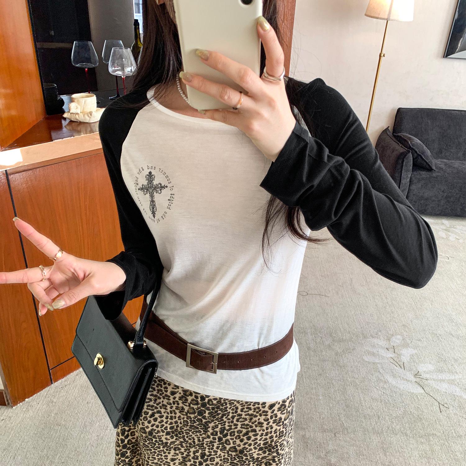 Women s 2026 Korean Style Tencel Wool Patchwork Raglan Long Sleeve Base Layer Top - Slim Fit Extra Large чёрный/белый
Women s 2026 Korean Style Tencel Wool Patchwork Raglan Long Sleeve Base Layer Top - Slim Fit Extra Large чёрный/белый