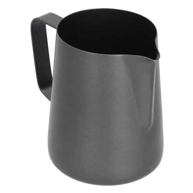 400ml Stainless Steel Milk Coffee Jar Frothing Pitcher Milk Coffee Frothing Jug with Pointed Spout for Kitchen Coffee Supplies 400ml
400ml Stainless Steel Milk Coffee Jar Frothing Pitcher Milk Coffee Frothing Jug with Pointed Spout for Kitchen Coffee Supplies 400ml