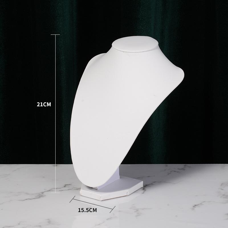 Белая подставка для ожерелий на ключицу для фотосъемки ювелирных изделий и уличных прилавков
Белая подставка для ожерелий на ключицу для фотосъемки ювелирных изделий и уличных прилавков