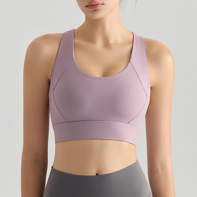 Shockproof High-Intensity Sports Bra with Fixed Cups & Seamless Back Clasp Large
Shockproof High-Intensity Sports Bra with Fixed Cups & Seamless Back Clasp Large