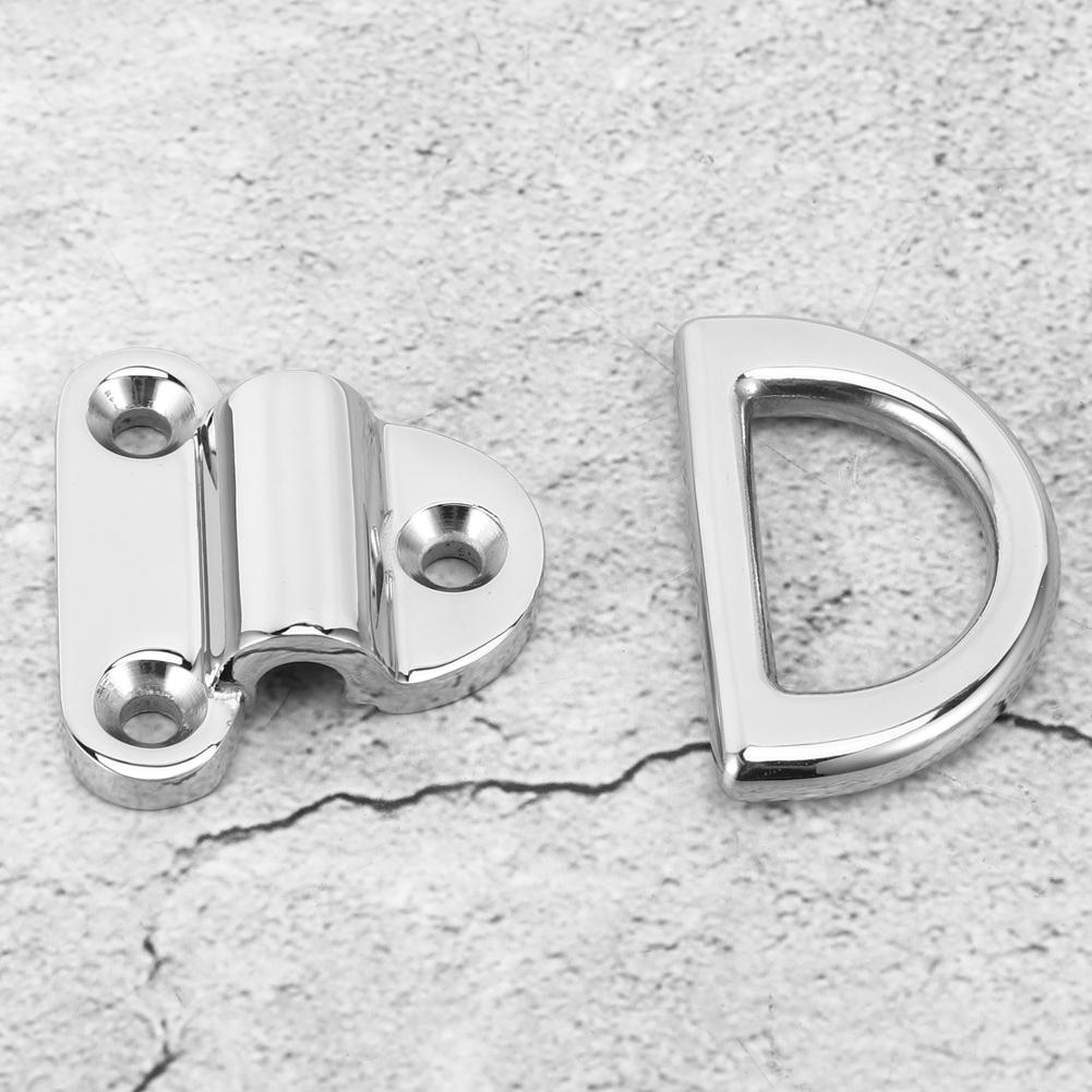 4PCS ZWS3217‑8 8mm 316 Stainless Steel D Ring Buckle Excellent Performance Yacht Accessory
4PCS ZWS3217‑8 8mm 316 Stainless Steel D Ring Buckle Excellent Performance Yacht Accessory