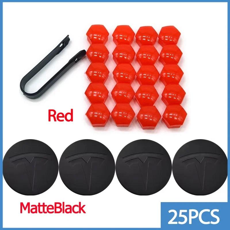 25pcs 29pcs 56mm Matte Black Car Wheel Center Hub Caps for Tesla Model 3 Y S X Tire Lug Nut Protective Covers Styling Decoration
25pcs 29pcs 56mm Matte Black Car Wheel Center Hub Caps for Tesla Model 3 Y S X Tire Lug Nut Protective Covers Styling Decoration