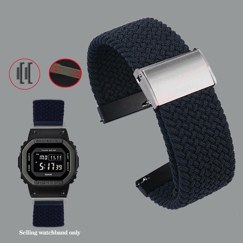 Высокоэластичный нейлоновый ремешок для часов для Casio DW5600 GW-5000 GW-M5610 GA2100 GA-2100 DW-5600 GM2100 Модный тканевый ремешок для часов Браслет 16mm древесный уголь
Высокоэластичный нейлоновый ремешок для часов для Casio DW5600 GW-5000 GW-M5610 GA2100 GA-2100 DW-5600 GM2100 Модный тканевый ремешок для часов Браслет 16mm древесный уголь