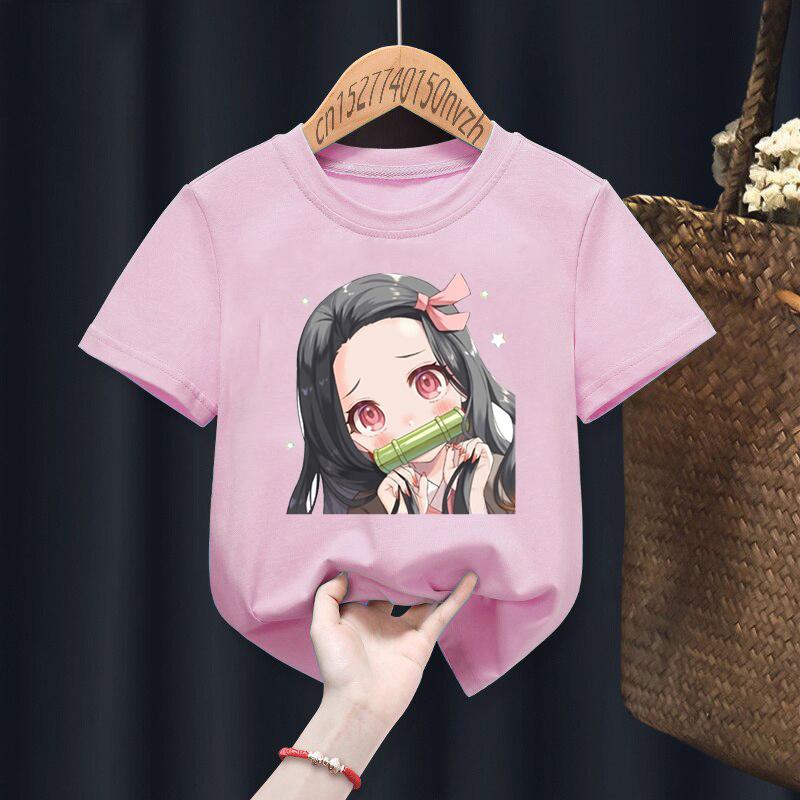 Nezuko Kamado Kimetsu No Yaiba 3D Print Детские футболки Детская одежда для малышей Черная кавайная одежда Футболки для мальчиков и девочек 110
Nezuko Kamado Kimetsu No Yaiba 3D Print Детские футболки Детская одежда для малышей Черная кавайная одежда Футболки для мальчиков и девочек 110