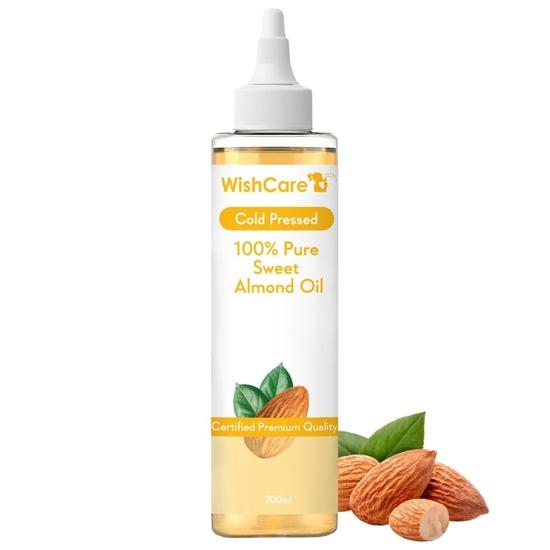 WishCare® Чистое масло сладкого миндаля холодного отжима для роста волос и сияющей кожи лица - 200 мл
WishCare® Чистое масло сладкого миндаля холодного отжима для роста волос и сияющей кожи лица - 200 мл