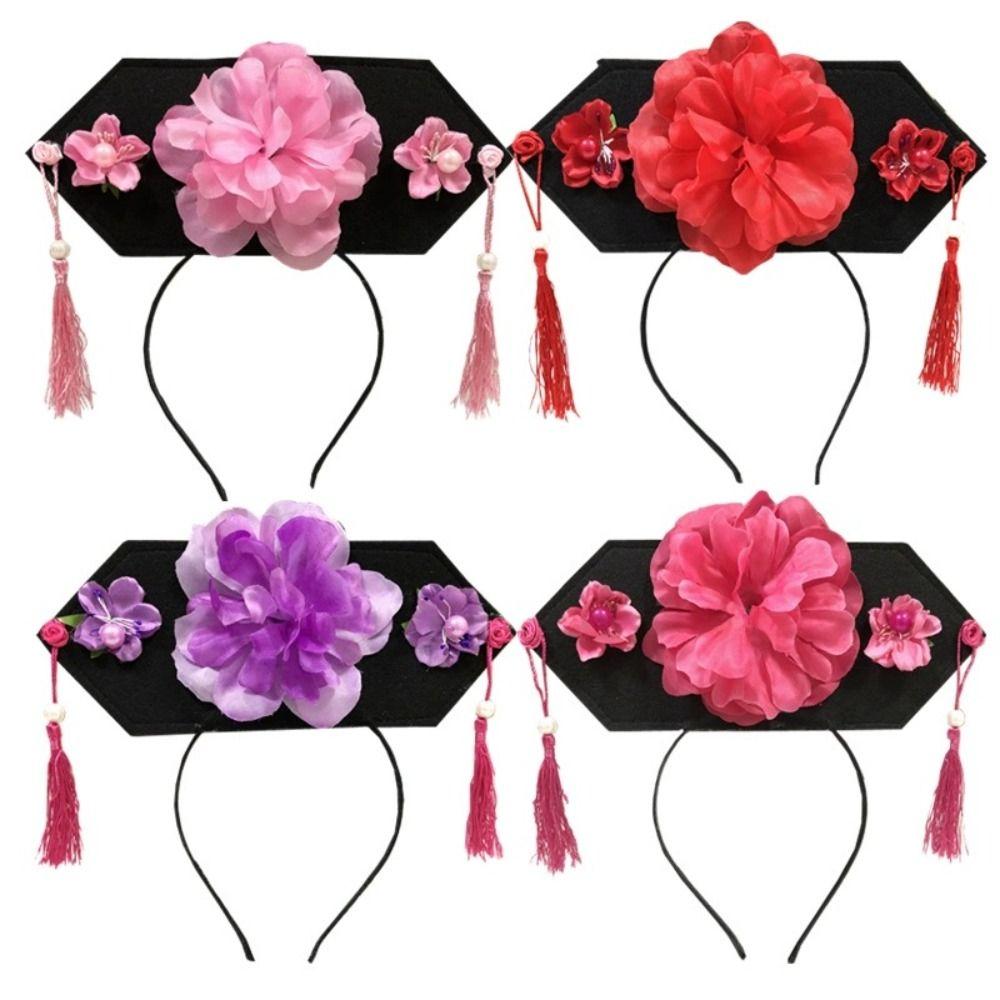 Rose Flower Chinese Style Hair Hoop Tassel Children Hair Bands Hanfu Flower Headband Male/Female
Rose Flower Chinese Style Hair Hoop Tassel Children Hair Bands Hanfu Flower Headband Male/Female