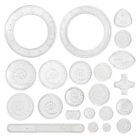 Training Toy Design Ruler Circle Geometric Pattern Drawing Drawing Ruler Template Drawing Decoration (Clear)
Training Toy Design Ruler Circle Geometric Pattern Drawing Drawing Ruler Template Drawing Decoration (Clear)