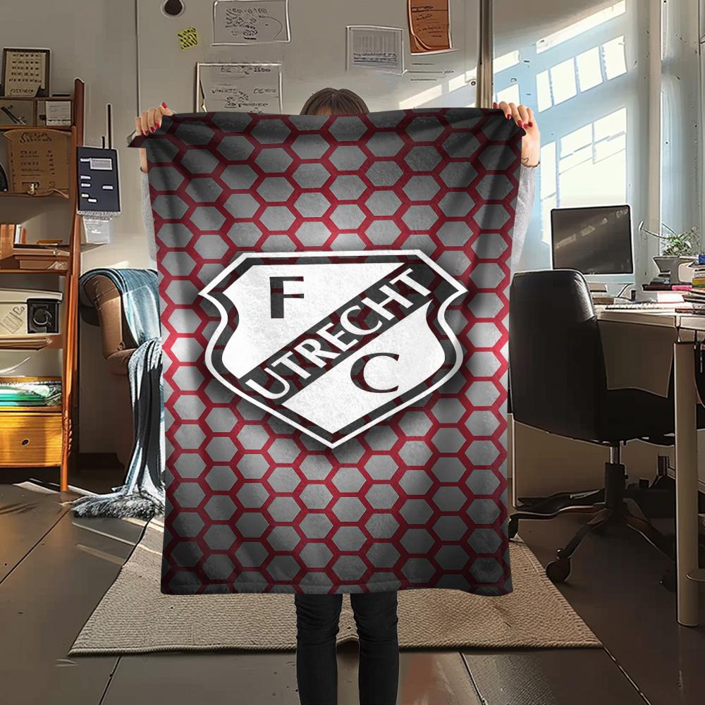 FC Utrecht Print FlAannel Blanket, High quality Comfortable for All Seasons, Home Decor, Warmth and Comfort 80cm x 120cm
FC Utrecht Print FlAannel Blanket, High quality Comfortable for All Seasons, Home Decor, Warmth and Comfort 80cm x 120cm