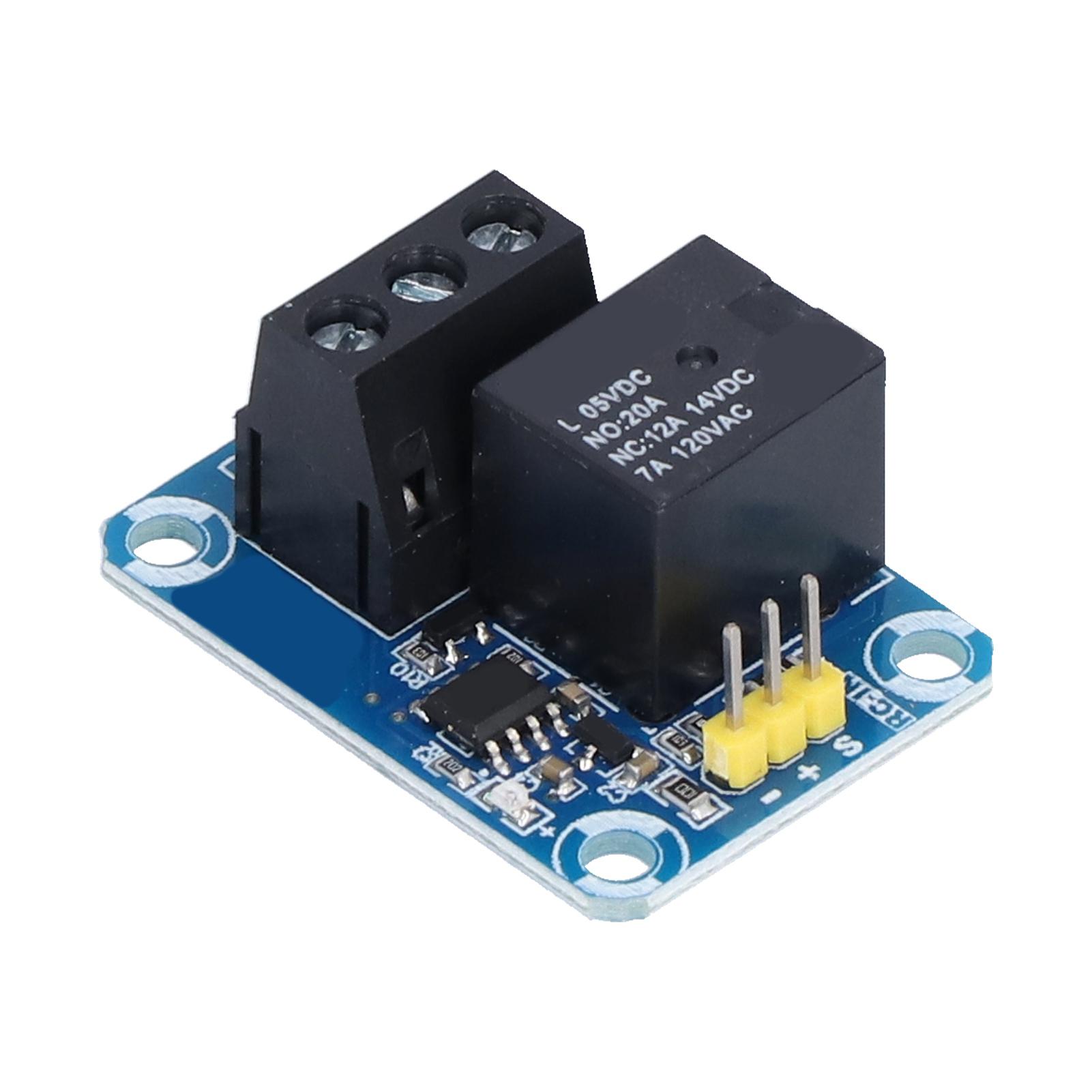 Relay Electronic Switch Fiberglass Single Channel Electronic Component for Remote Control 20A
Relay Electronic Switch Fiberglass Single Channel Electronic Component for Remote Control 20A