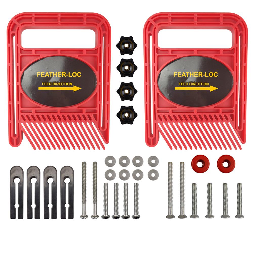 Multi-purpose Feather Loc Board Double Featherboards Miter Gauge Slot Woodworking Tools for Engraving Machine Circular Saw Table
Multi-purpose Feather Loc Board Double Featherboards Miter Gauge Slot Woodworking Tools for Engraving Machine Circular Saw Table