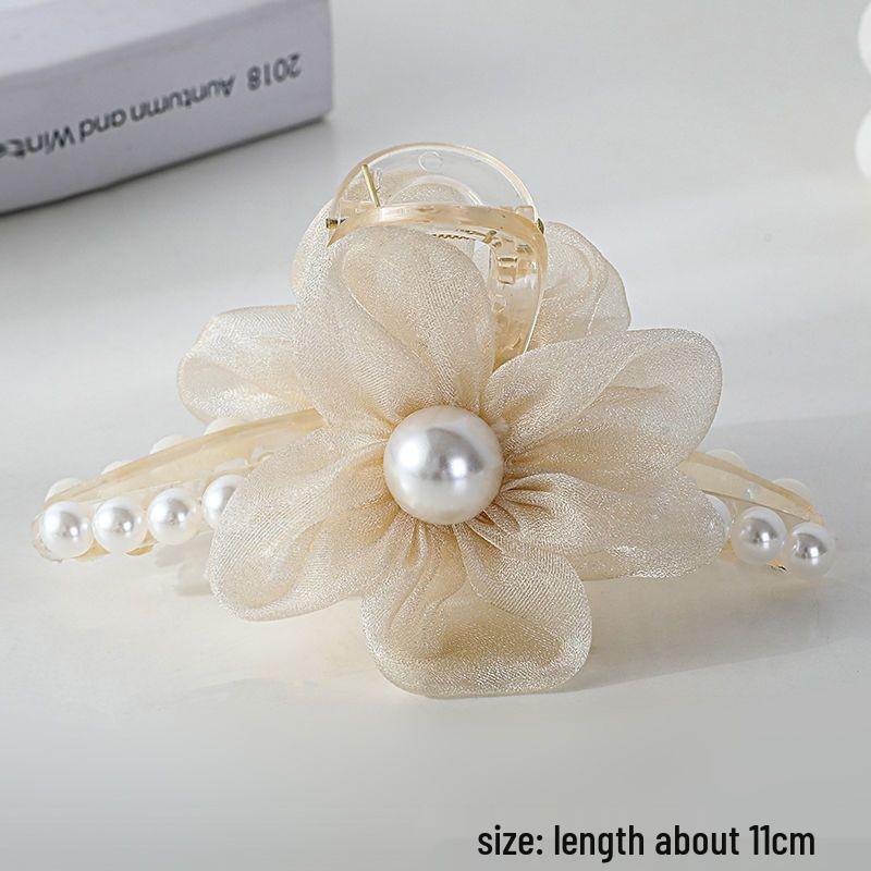 2025 Sweet Mesh Flower Claw Clip: Simple, Fresh & Cute Design for Girls
2025 Sweet Mesh Flower Claw Clip: Simple, Fresh & Cute Design for Girls