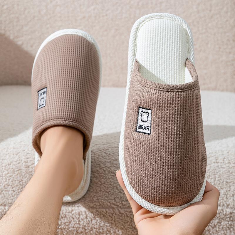 Льняные тапочки, женские домашние хлопковые нескользящие туфли на толстой подошве с ощущением ходьбы по фекалиям Fits 43-44 кофейный
Льняные тапочки, женские домашние хлопковые нескользящие туфли на толстой подошве с ощущением ходьбы по фекалиям Fits 43-44 кофейный