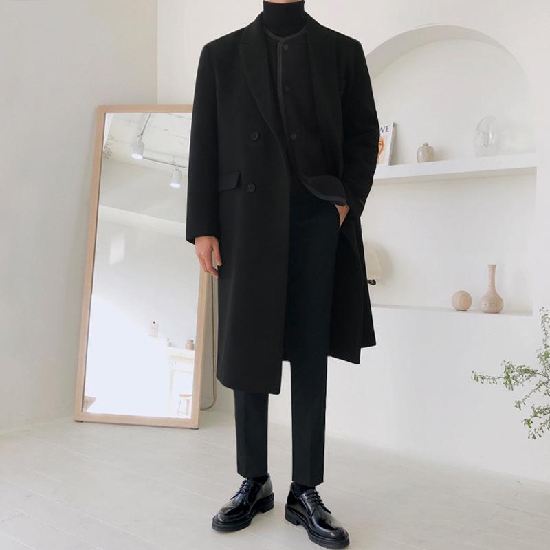 Coat Men s Korean Version Trendy Winter Woolen Coat Medium and Long Thickened Trench Coat 2XL
Coat Men s Korean Version Trendy Winter Woolen Coat Medium and Long Thickened Trench Coat 2XL