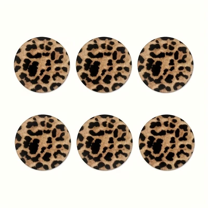 6Pcs Leopard Print Coasters That Absorb Moisture, Suitable for Drinks, Tea, And Coffee Cups Animal Pattern for Home And Restaurant Decor 6pcs
6Pcs Leopard Print Coasters That Absorb Moisture, Suitable for Drinks, Tea, And Coffee Cups Animal Pattern for Home And Restaurant Decor 6pcs