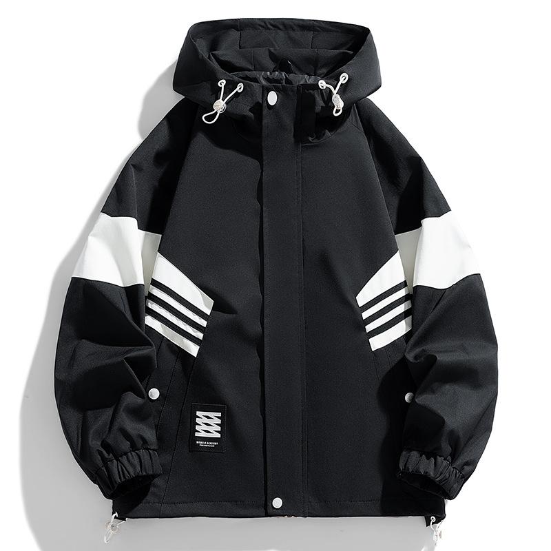 Jacket Men s Spring and Autumn New Hooded Work Clothes Mountain Outdoor Waterproof Color-blocking Casual Men and Women Couples s Charge Suit 4XL
Jacket Men s Spring and Autumn New Hooded Work Clothes Mountain Outdoor Waterproof Color-blocking Casual Men and Women Couples s Charge Suit 4XL