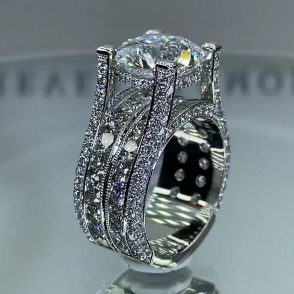 Women High Carbon Diamond Wedding Ring Anniversary Gift Sparkling Engagement Band Durable Elegant Jewelry no. 10
Women High Carbon Diamond Wedding Ring Anniversary Gift Sparkling Engagement Band Durable Elegant Jewelry no. 10