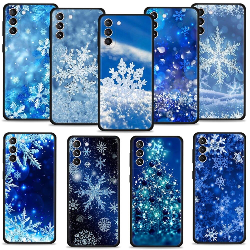Рождественский зимний синий чехол со снежинками для Samsung Galaxy S22 S21 S20 FE Ultra S10 S9 S8 Plus S10e Note 20Ultra 10Plus Shell
Рождественский зимний синий чехол со снежинками для Samsung Galaxy S22 S21 S20 FE Ultra S10 S9 S8 Plus S10e Note 20Ultra 10Plus Shell