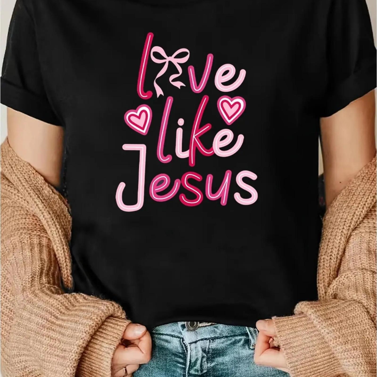 Women s Fashion Tee - Like Jesusink English Theme, Casual Breathable -Durable Short Sleeve Crew Neck in B XXXXXL
Women s Fashion Tee - Like Jesusink English Theme, Casual Breathable -Durable Short Sleeve Crew Neck in B XXXXXL