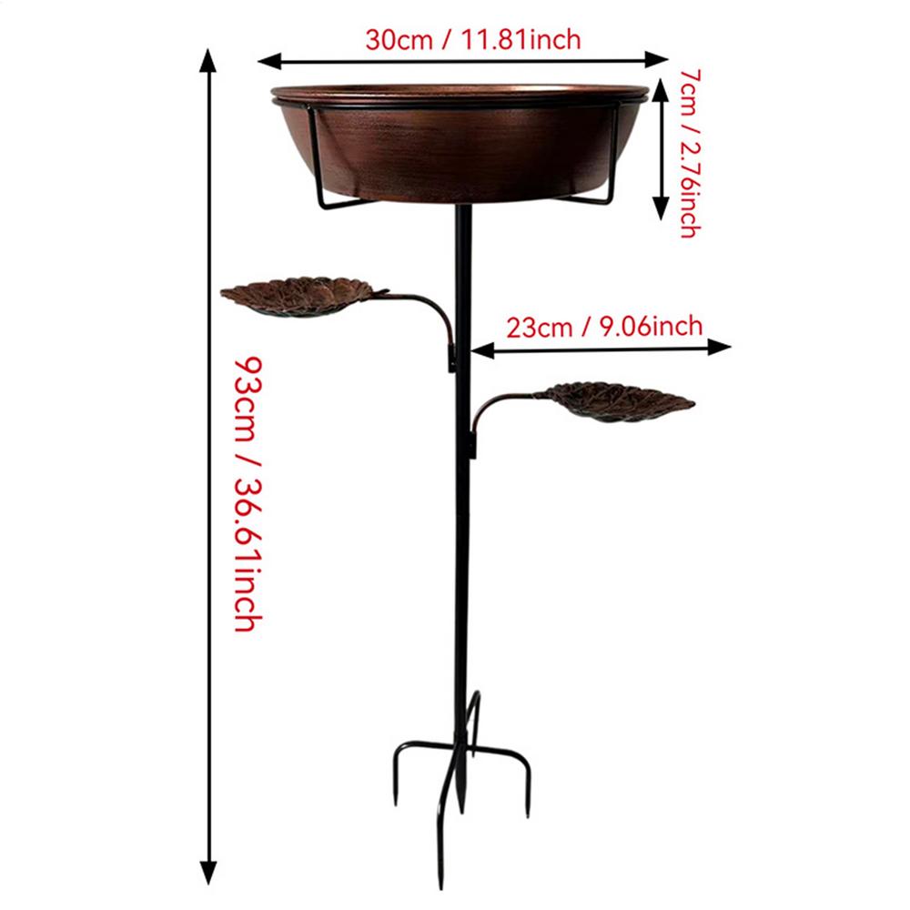 Bird Bath Metal Rustproof Feeder with Removable Bowl Garden Bird Bath for Garden Lawn Decor Water Pond Hummingbird Deck Patio
Bird Bath Metal Rustproof Feeder with Removable Bowl Garden Bird Bath for Garden Lawn Decor Water Pond Hummingbird Deck Patio