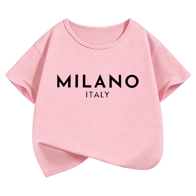 Fashion Letter Printed Milano Italy T Shirts Y2k Kids Children s T-shirt Boys Girls Summer Spring Casual Top Tee Graphic 150cm рожевий
Fashion Letter Printed Milano Italy T Shirts Y2k Kids Children s T-shirt Boys Girls Summer Spring Casual Top Tee Graphic 150cm рожевий