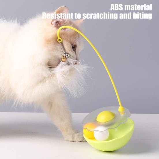 4-in-1 Interactive Cat Feather Toy for Indoor Cats Tumbler Cat Toy with Ball Track Catnip Ball Teasing Feather Kitten Exercise Toy for All Breeds
4-in-1 Interactive Cat Feather Toy for Indoor Cats Tumbler Cat Toy with Ball Track Catnip Ball Teasing Feather Kitten Exercise Toy for All Breeds