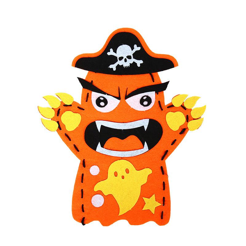 1/5Pcs Cartoon Skull Skeleton Pirate DIY Non-woven Hand Puppet Sewing Kit Toys for Kids Halloween Theme Party Favors Decor
1/5Pcs Cartoon Skull Skeleton Pirate DIY Non-woven Hand Puppet Sewing Kit Toys for Kids Halloween Theme Party Favors Decor