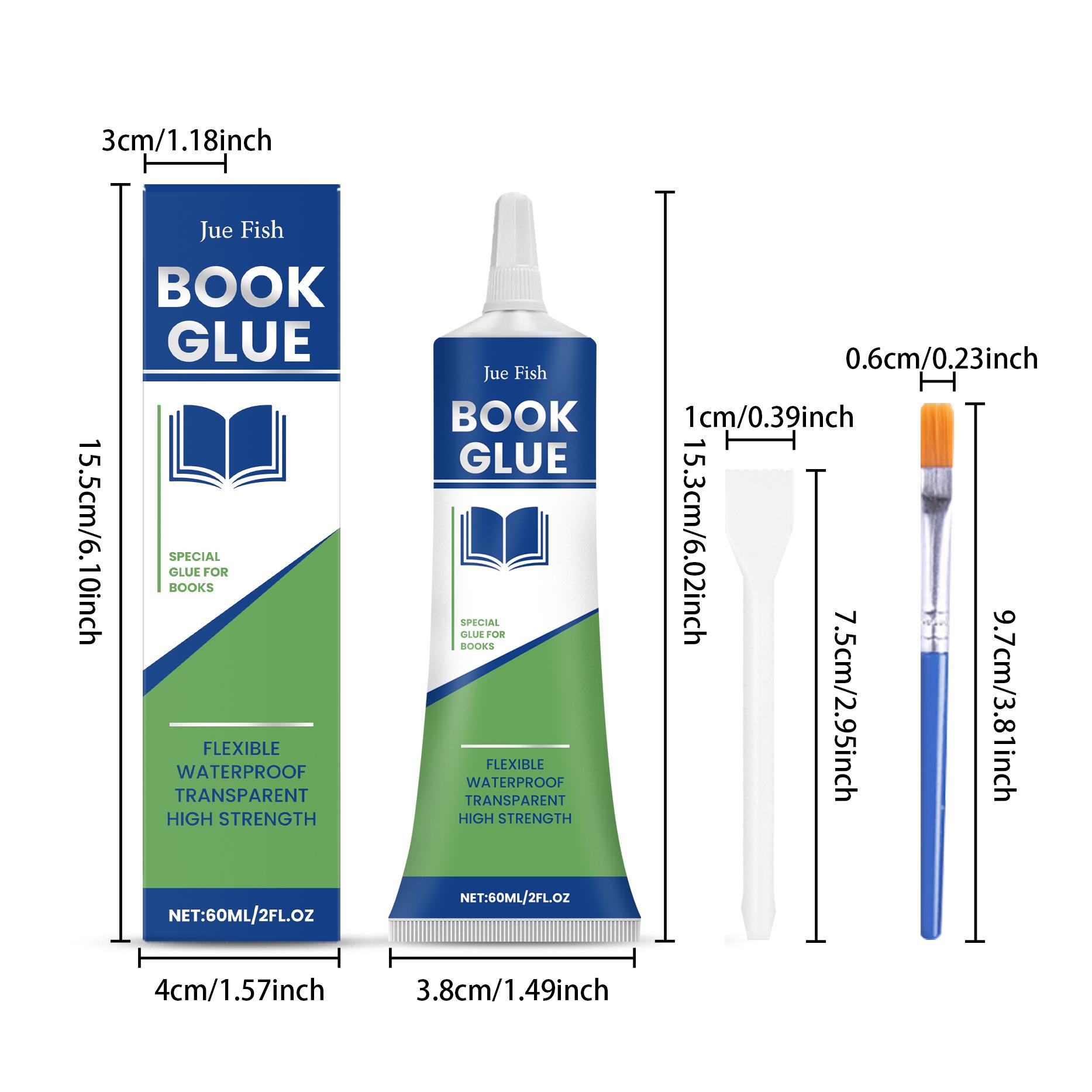 JUE FISH Book Glue Strong Adhesion, Long-Lasting And Firm Quick-drying Formula Saves Time Suitable Variety of Paper Materials
JUE FISH Book Glue Strong Adhesion, Long-Lasting And Firm Quick-drying Formula Saves Time Suitable Variety of Paper Materials