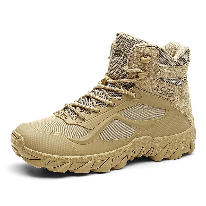 Mag Nanjing University size breathable light special forces outdoor hiking wear-resistant training combat boots low-top military boots men 47 пісочний
Mag Nanjing University size breathable light special forces outdoor hiking wear-resistant training combat boots low-top military boots men 47 пісочний