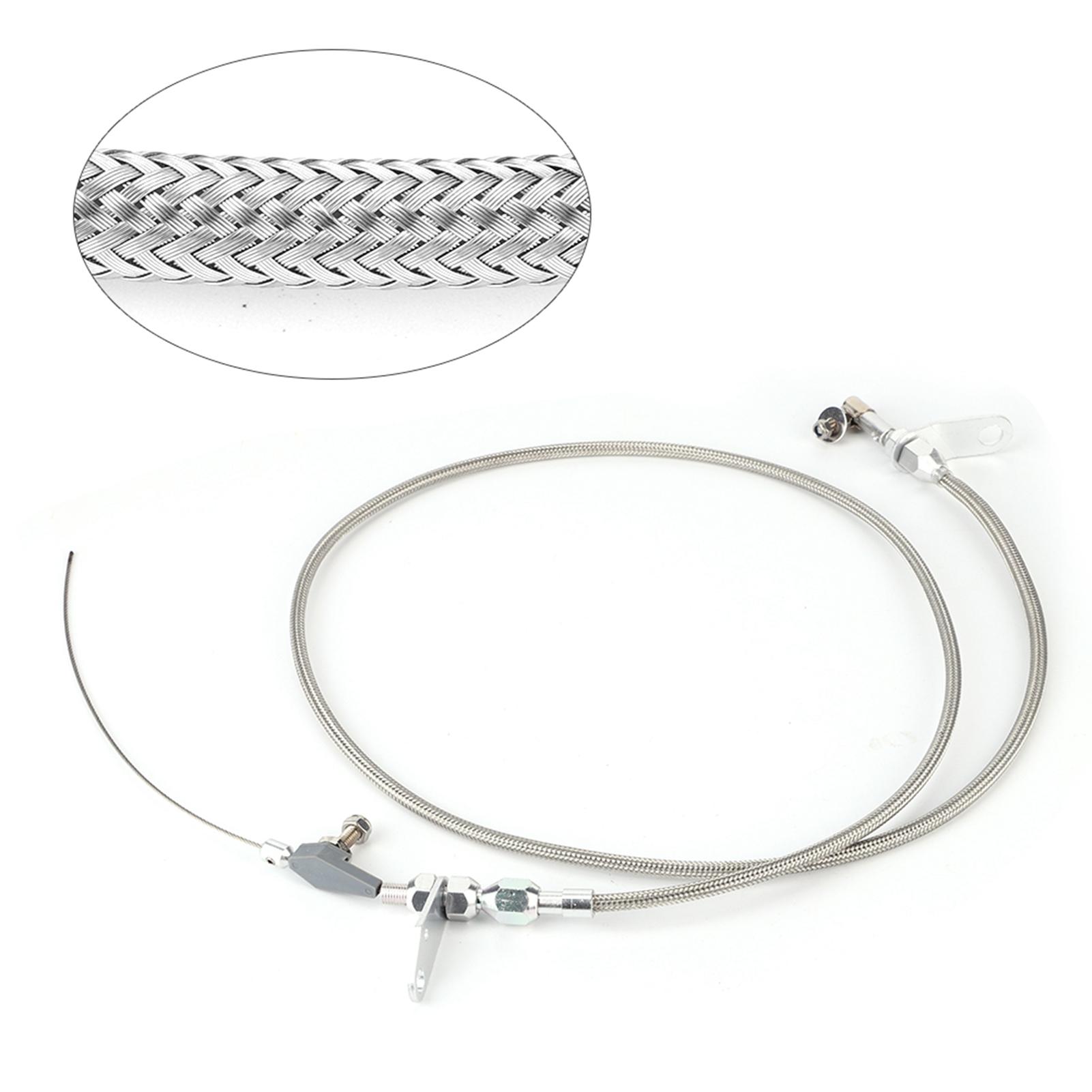 Комплект троса кикдауна трансмиссии Нержавеющая оплетка Кикдаун Детент Подходит для Chrysler
Комплект троса кикдауна трансмиссии Нержавеющая оплетка Кикдаун Детент Подходит для Chrysler