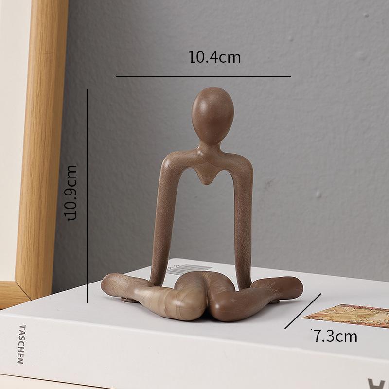Abstract Figures Thinkers Plastic Handicrafts Cute Little Ornaments Room Decorations Artistic Living Room Ornaments
Abstract Figures Thinkers Plastic Handicrafts Cute Little Ornaments Room Decorations Artistic Living Room Ornaments
