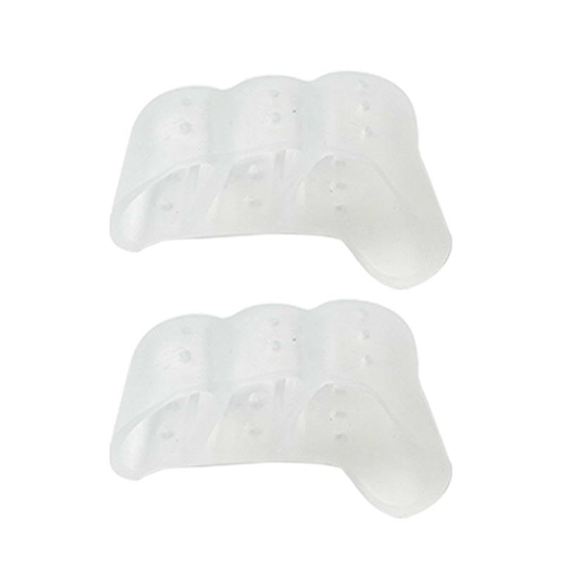 Three-Hole Silicone Toe Separator for Hallux Valgus Correction One Size
Three-Hole Silicone Toe Separator for Hallux Valgus Correction One Size