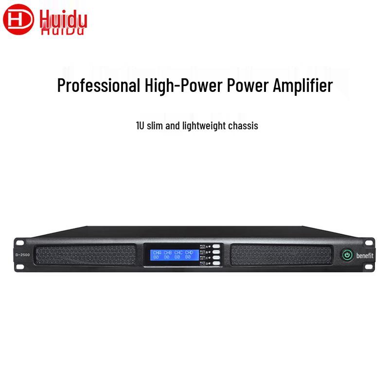 Huidu D-2500 Conference Audio Video Power Amplifier (CN version)
Huidu D-2500 Conference Audio Video Power Amplifier (CN version)