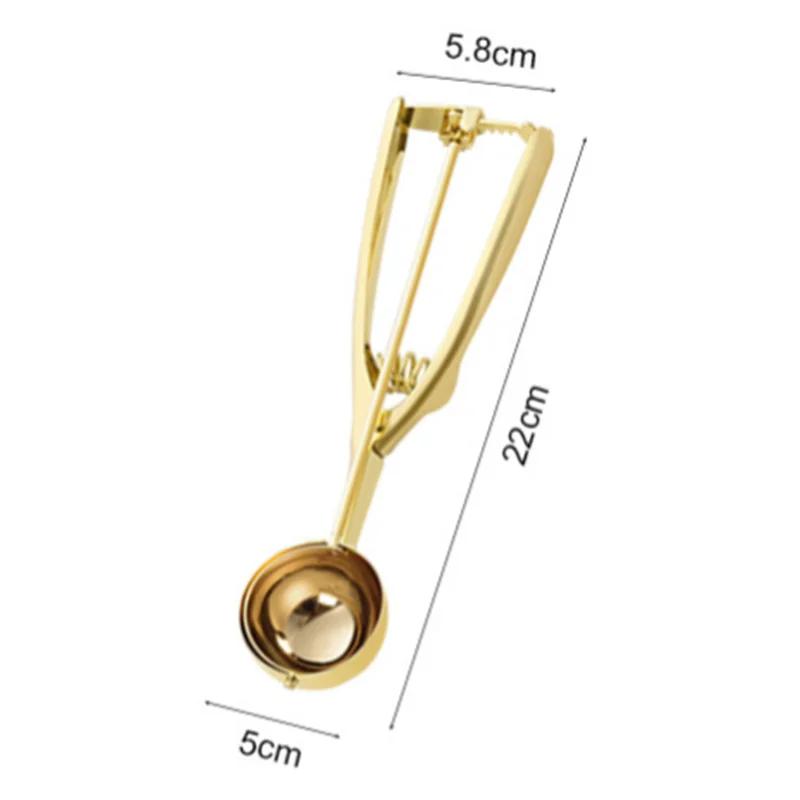 Золотая ложка для мороженого из нержавеющей стали, инструменты для мороженого, ложка для печенья, ложка для мороженого, кухонные палочки для пюре из картофеля и арбуза, 1 шт.
Золотая ложка для мороженого из нержавеющей стали, инструменты для мороженого, ложка для печенья, ложка для мороженого, кухонные палочки для пюре из картофеля и арбуза, 1 шт.