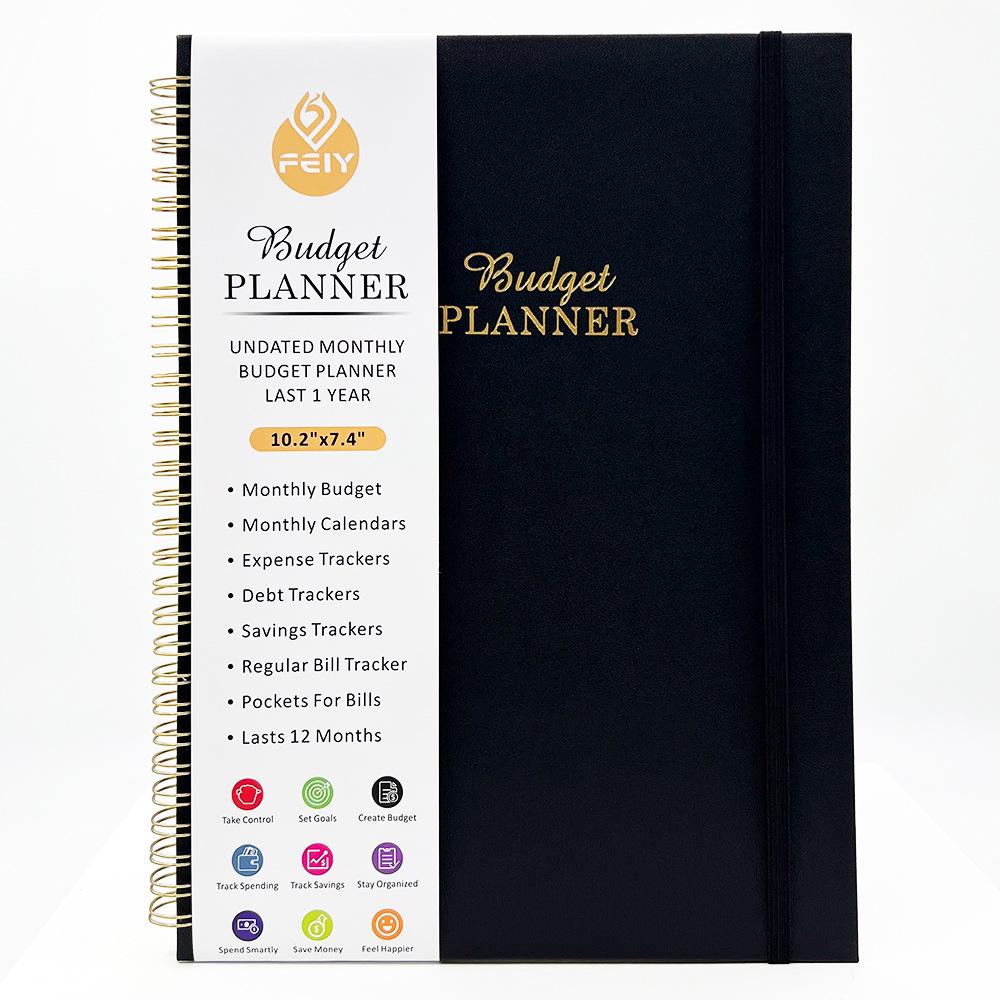 Financial Budget Notebook with Stickers: 16K Cross-border Fund Planning & Income/Expenditure Management Spiral Book 8K чорний
Financial Budget Notebook with Stickers: 16K Cross-border Fund Planning & Income/Expenditure Management Spiral Book 8K чорний