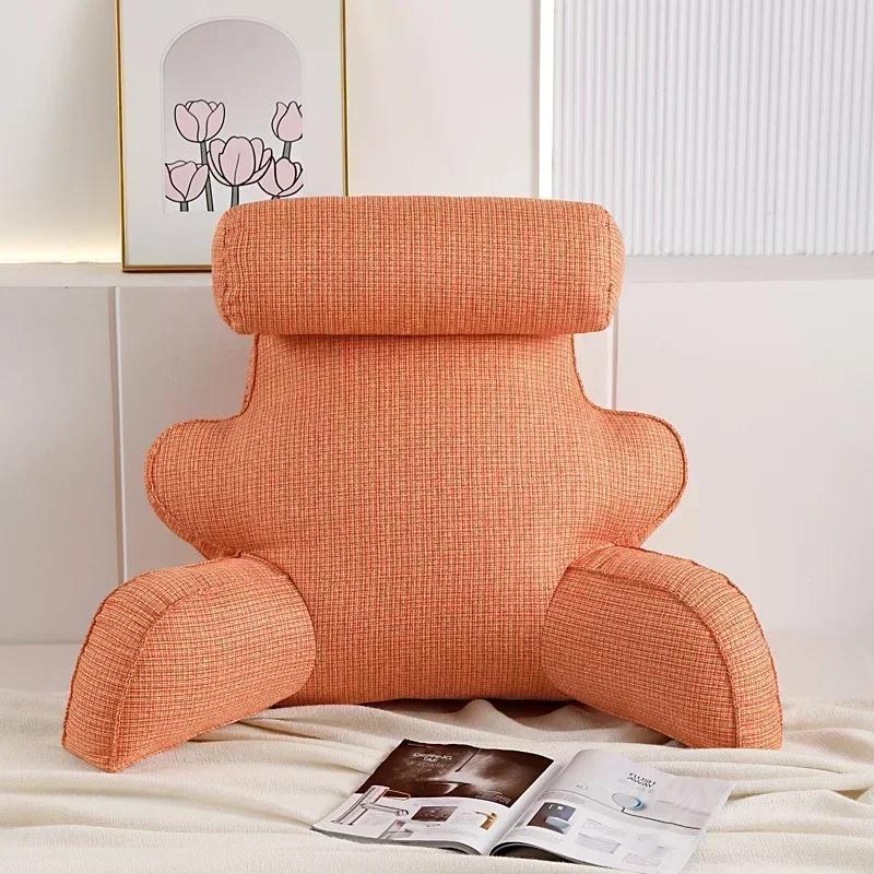 Bedhead Soft Bag Backrest Cushion Household Living Room Bed Pillow Neck Cushion Reading Pillow Sofa Comfortable Waist Pillow 70x30x40cm помаранчевий
Bedhead Soft Bag Backrest Cushion Household Living Room Bed Pillow Neck Cushion Reading Pillow Sofa Comfortable Waist Pillow 70x30x40cm помаранчевий