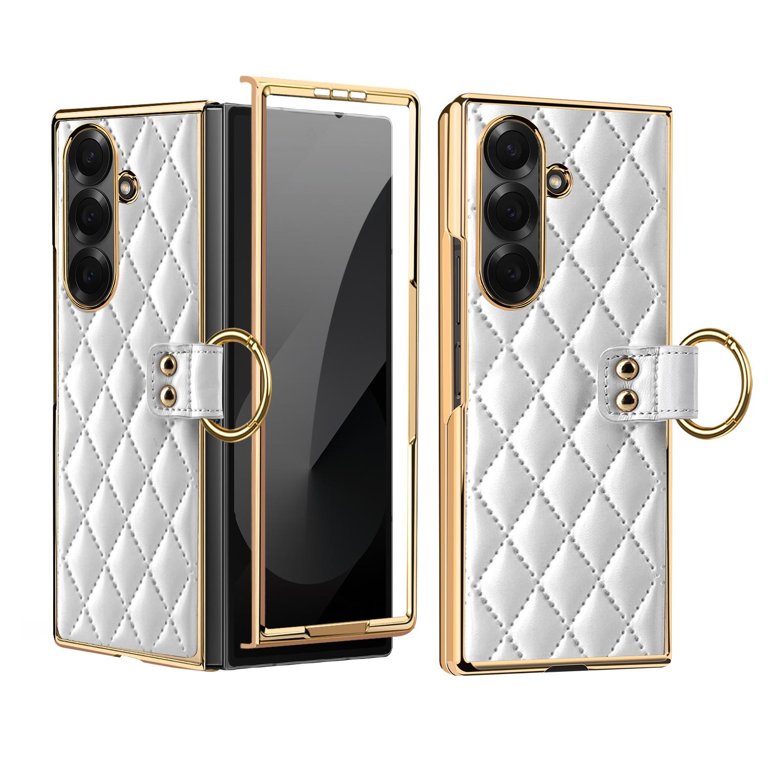 NEW ARRIVAL Z Fold 7 Case With Build-in Screen Protector Grip PU Leather Finger Ring Phone Case For Galaxy Z Fold7 Fold6 5 4 3 Galaxy Z Fold5 білий
NEW ARRIVAL Z Fold 7 Case With Build-in Screen Protector Grip PU Leather Finger Ring Phone Case For Galaxy Z Fold7 Fold6 5 4 3 Galaxy Z Fold5 білий