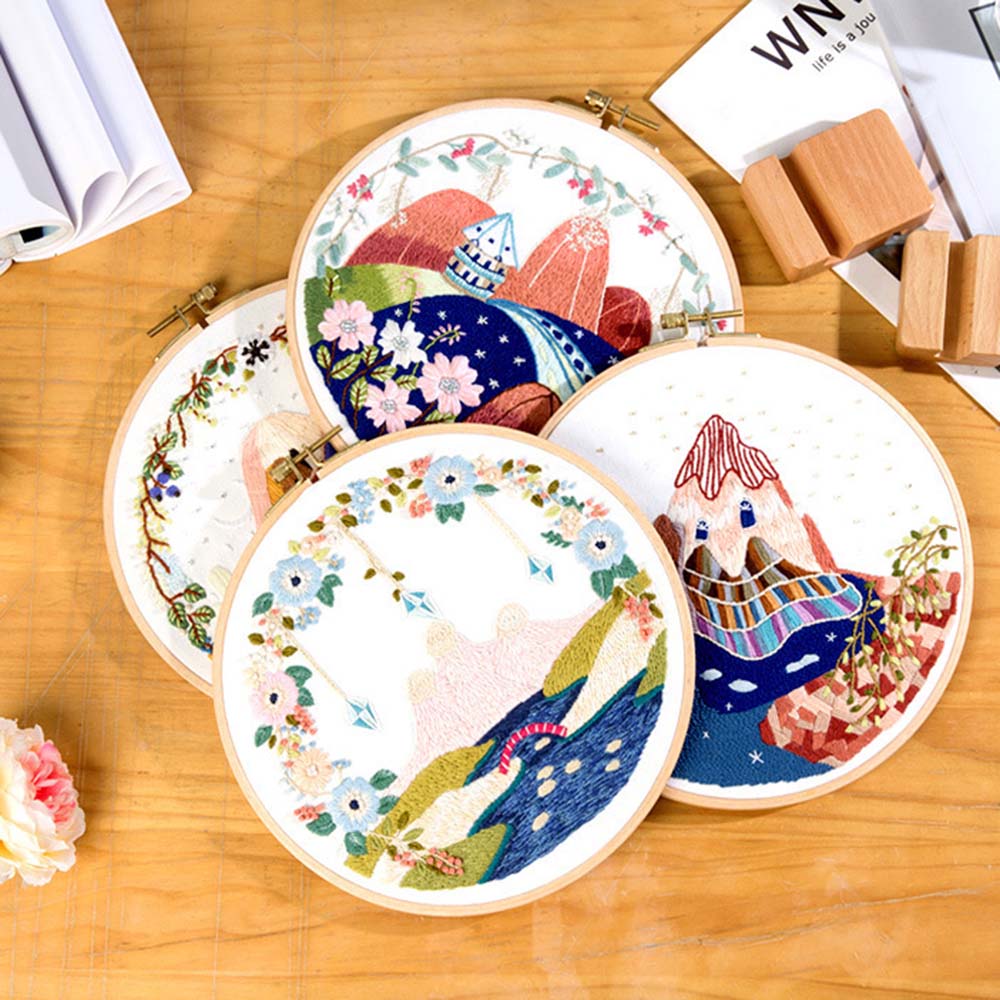 Игольная нить DIY Ремесла Орнамент Иглопробивной набор для вышивки крестом Цветочная вышивка Пяльцы для вышивания
Игольная нить DIY Ремесла Орнамент Иглопробивной набор для вышивки крестом Цветочная вышивка Пяльцы для вышивания
