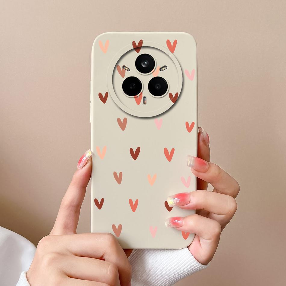 For Realme 14 Pro Plus Case Love Heart Back Cover For Realme 14Pro+ Soft High Quality Liquid Silicone Full Protection Phone Case Realme 14 Pro
For Realme 14 Pro Plus Case Love Heart Back Cover For Realme 14Pro+ Soft High Quality Liquid Silicone Full Protection Phone Case Realme 14 Pro