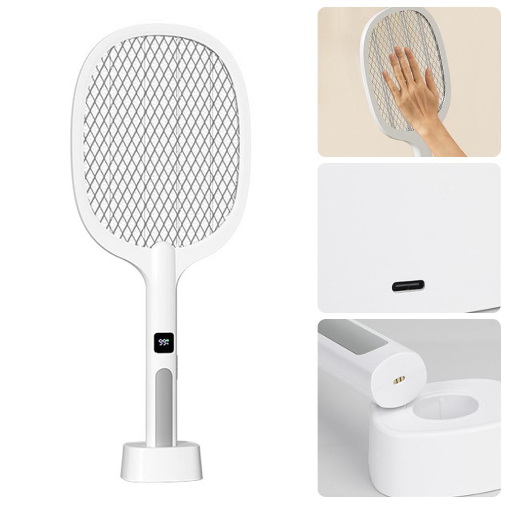 Bug Zapper Racket Rechargeable Electric Fly Swatter 2 in 1 Mosquitoes Trap Lamp for Indoor and Outdoor China Mainland
Bug Zapper Racket Rechargeable Electric Fly Swatter 2 in 1 Mosquitoes Trap Lamp for Indoor and Outdoor China Mainland