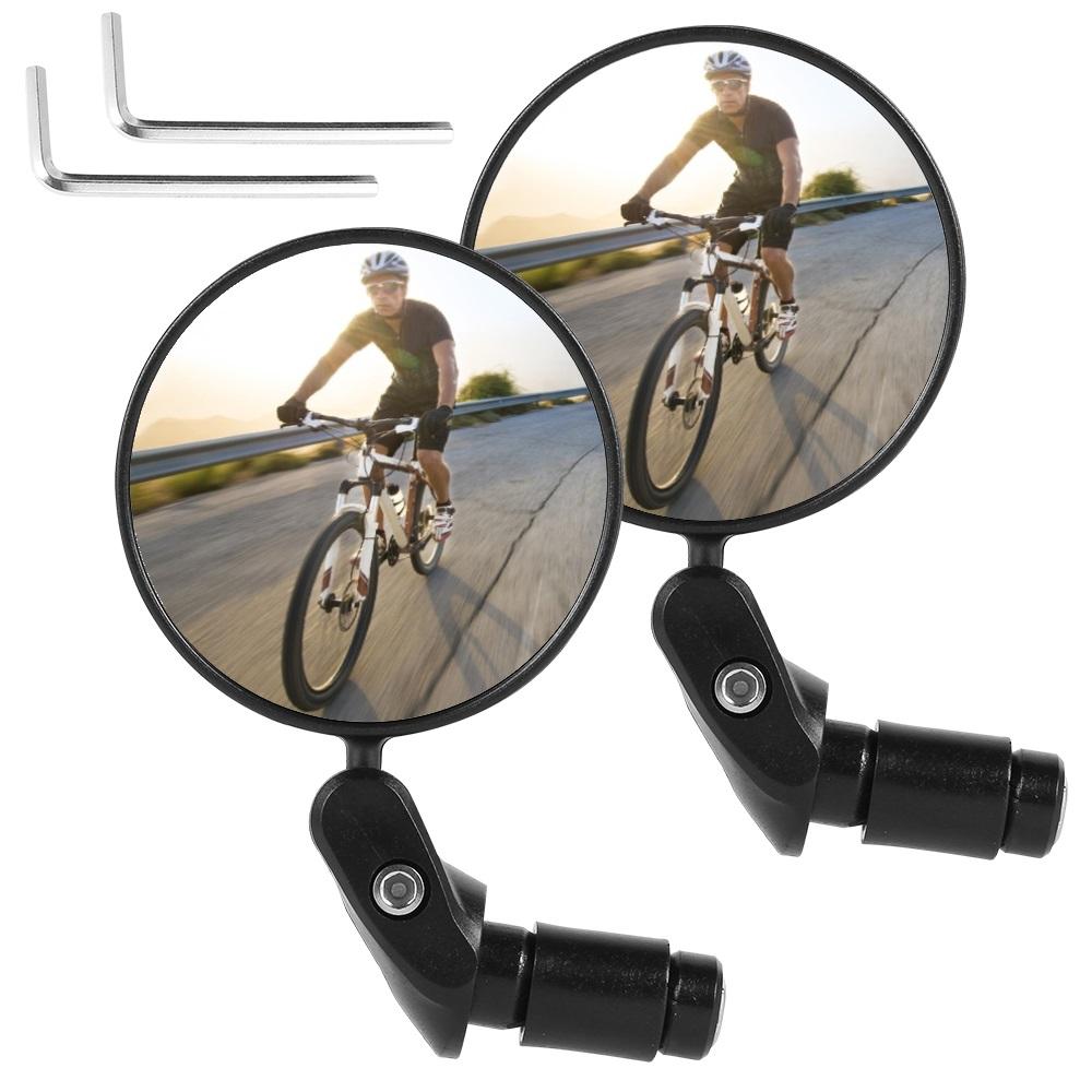 2Pcs Bike Rear View Mirror Universal Bicycle Handlebar Rearview Mirror Adjustable 360° Rotatable Wide Angle Cycling Bike Mirror чорний
2Pcs Bike Rear View Mirror Universal Bicycle Handlebar Rearview Mirror Adjustable 360° Rotatable Wide Angle Cycling Bike Mirror чорний