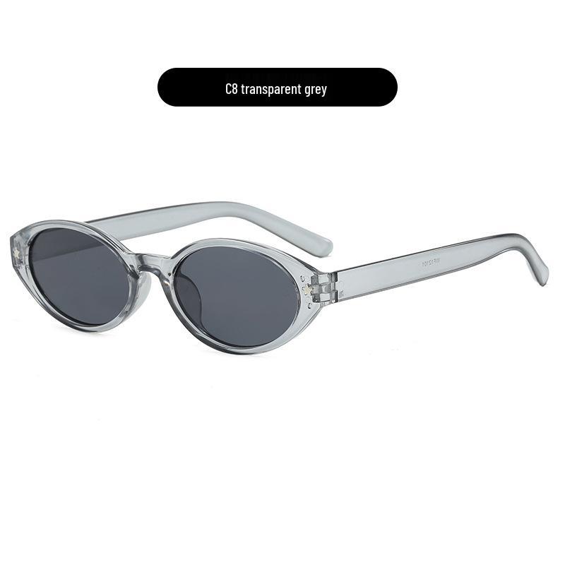 Oval Star European & American Cat Eye Sunglasses - Trendy Fashion, Instagram Style, Sun Protection As shown
Oval Star European & American Cat Eye Sunglasses - Trendy Fashion, Instagram Style, Sun Protection As shown